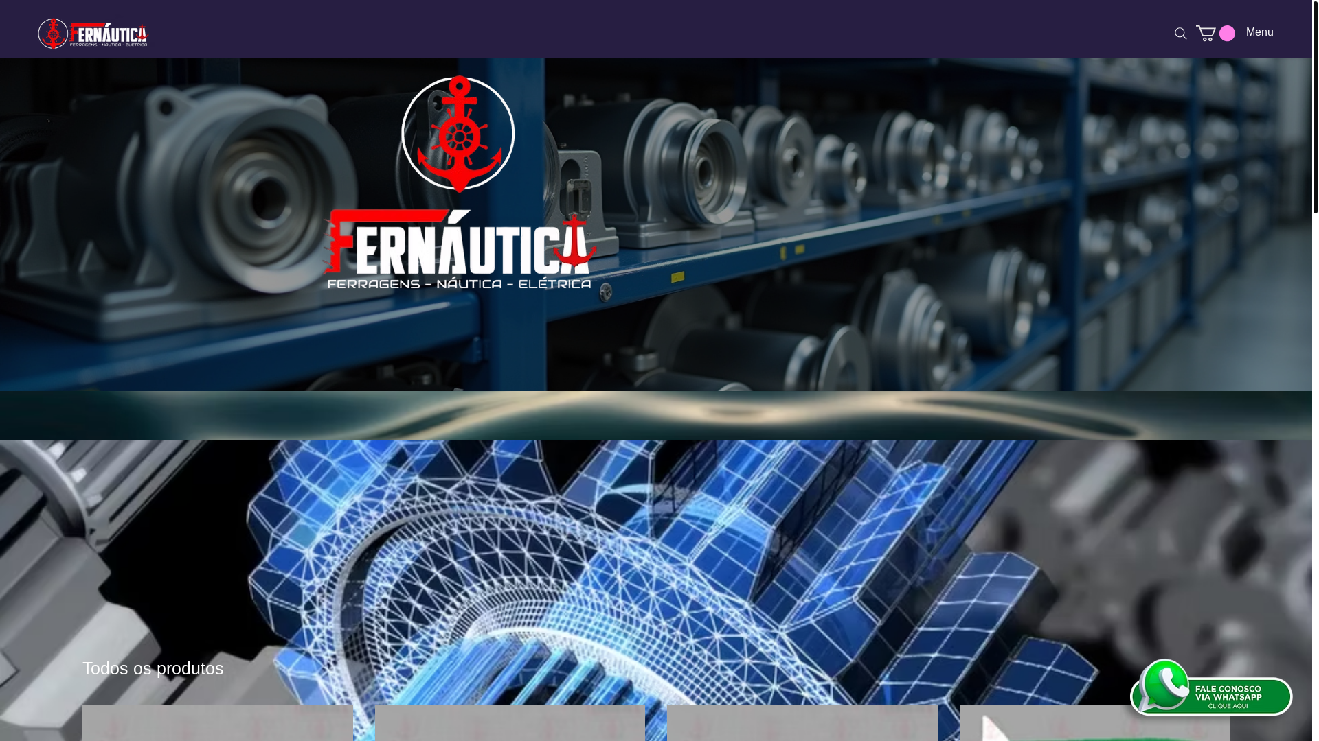 website screenshot of https://fernautica.com/