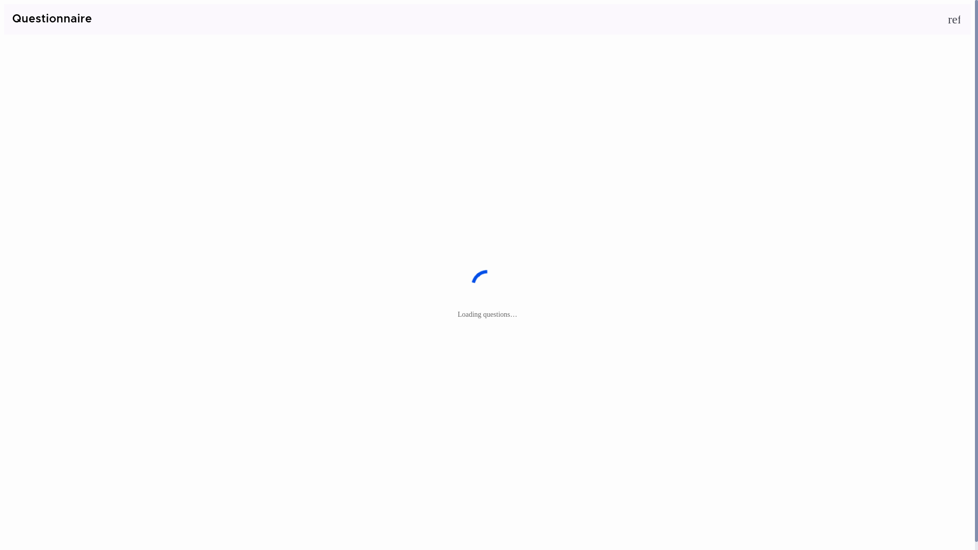 website screenshot of https://questionnaire-7kg.pages.dev/