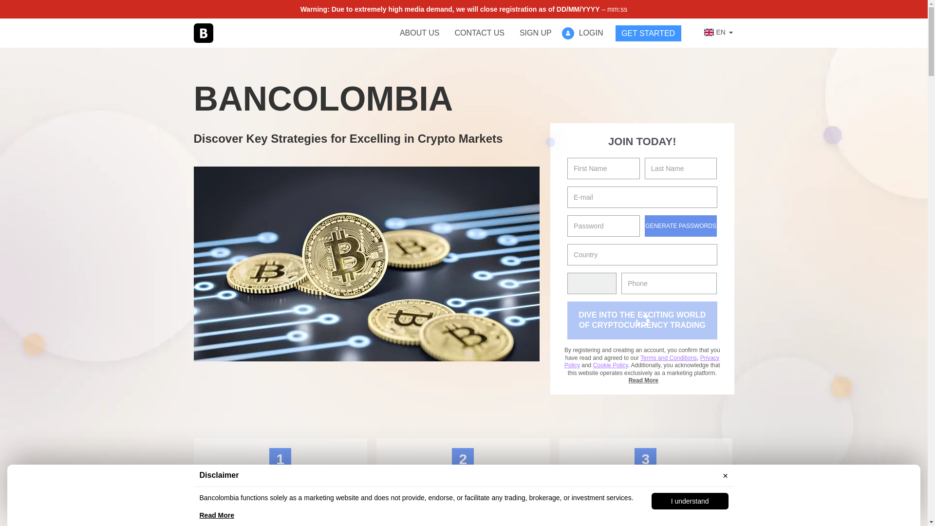 website screenshot of https://bancolombia-soft.com/