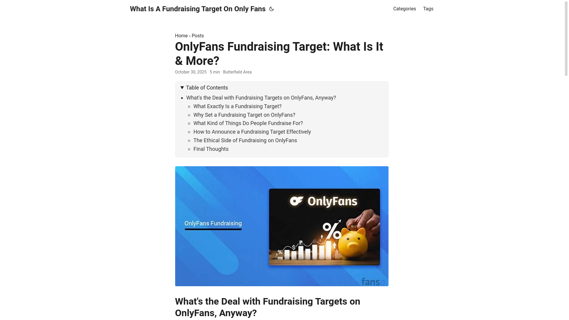 website screenshot of https://what-is-a-fundraising-target-on-only-fans.pages.dev/