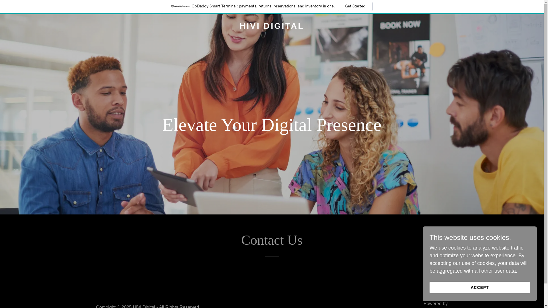 website screenshot of https://hivi.digital/