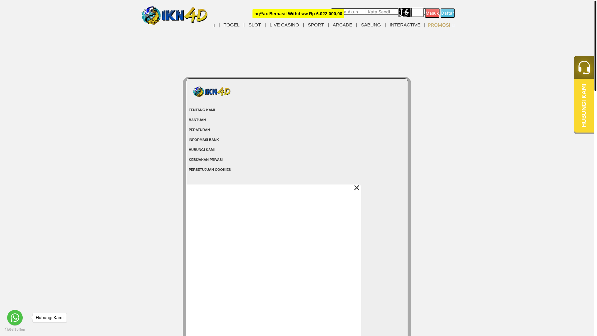 website screenshot of https://iknrantai.xyz/