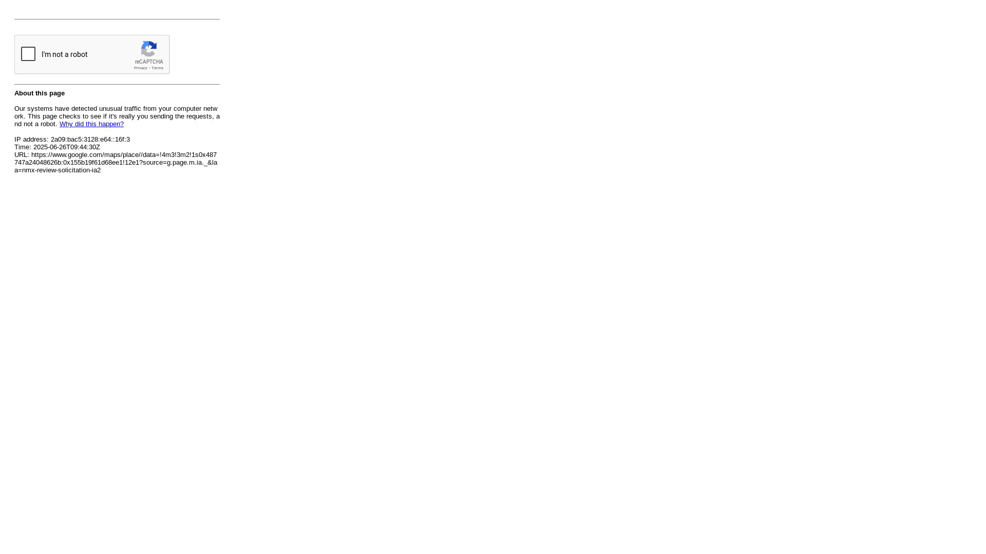 website screenshot of https://srbgooglereviews.co.uk/