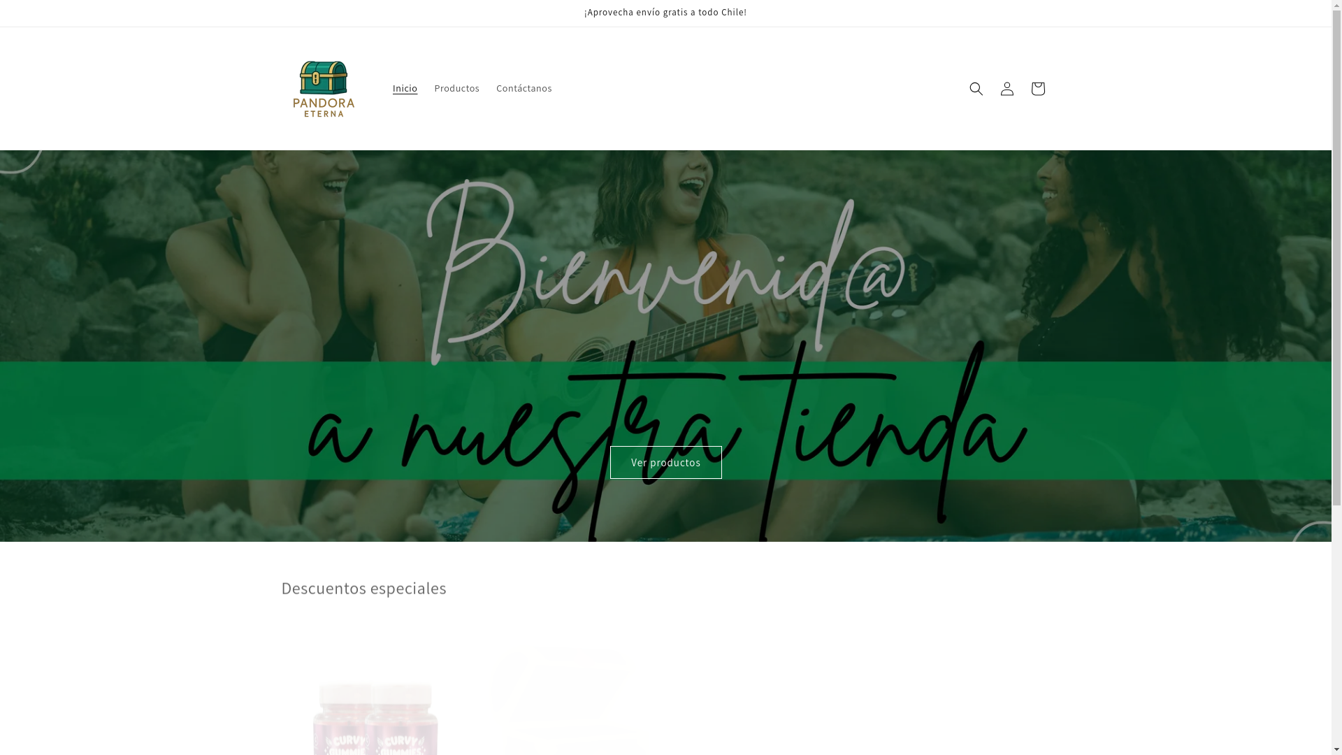 website screenshot of https://pandoraeterna.com/