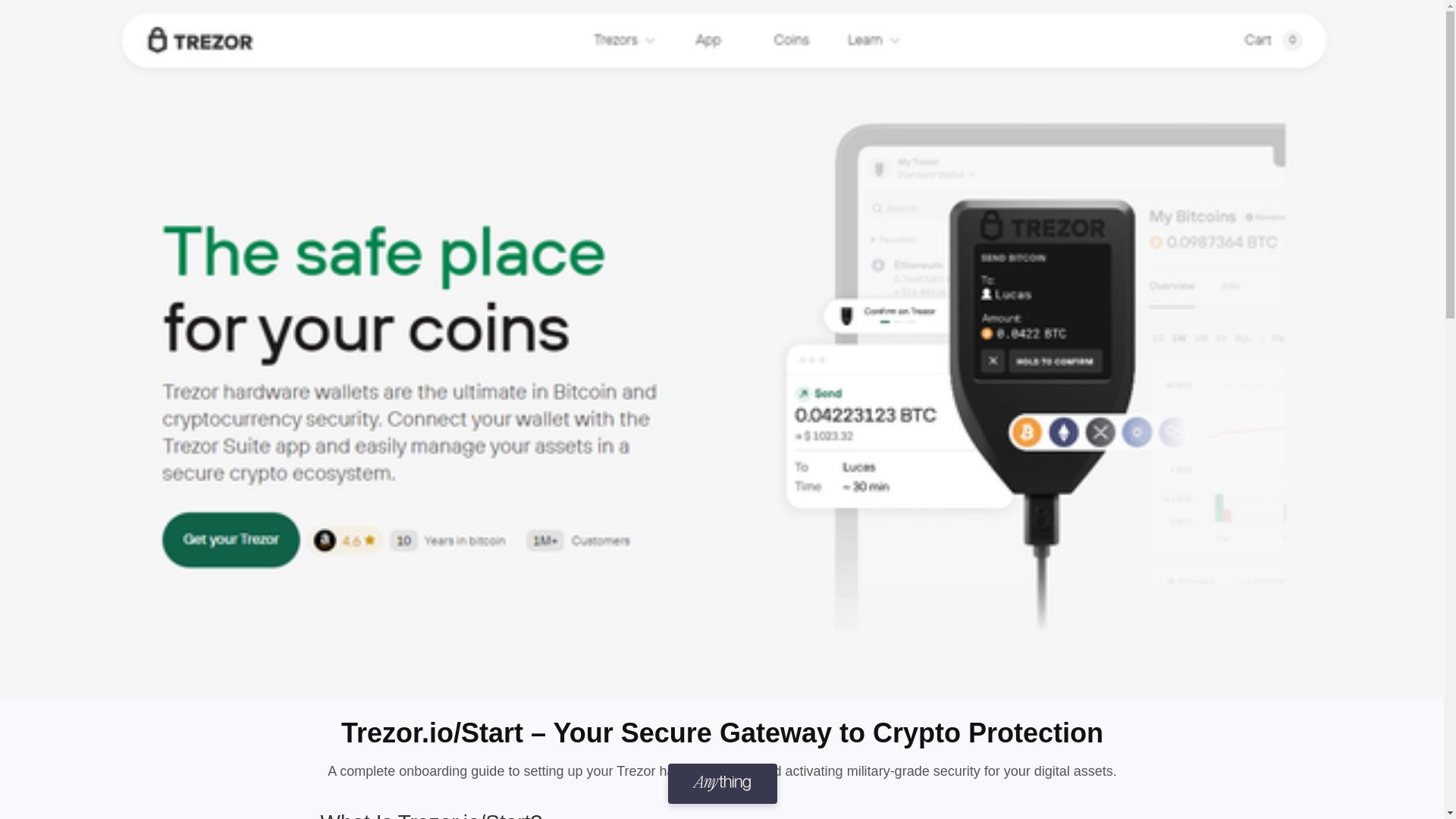 website screenshot of https://sute-trezr.created.app/