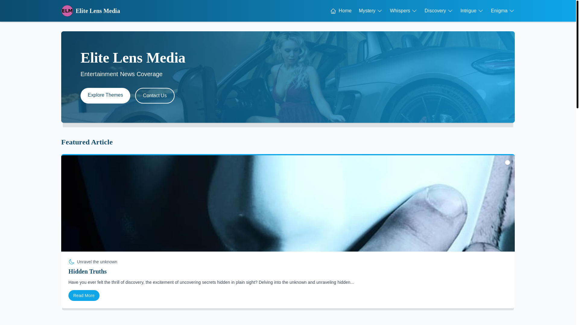 website screenshot of https://elitegossiplens.live/