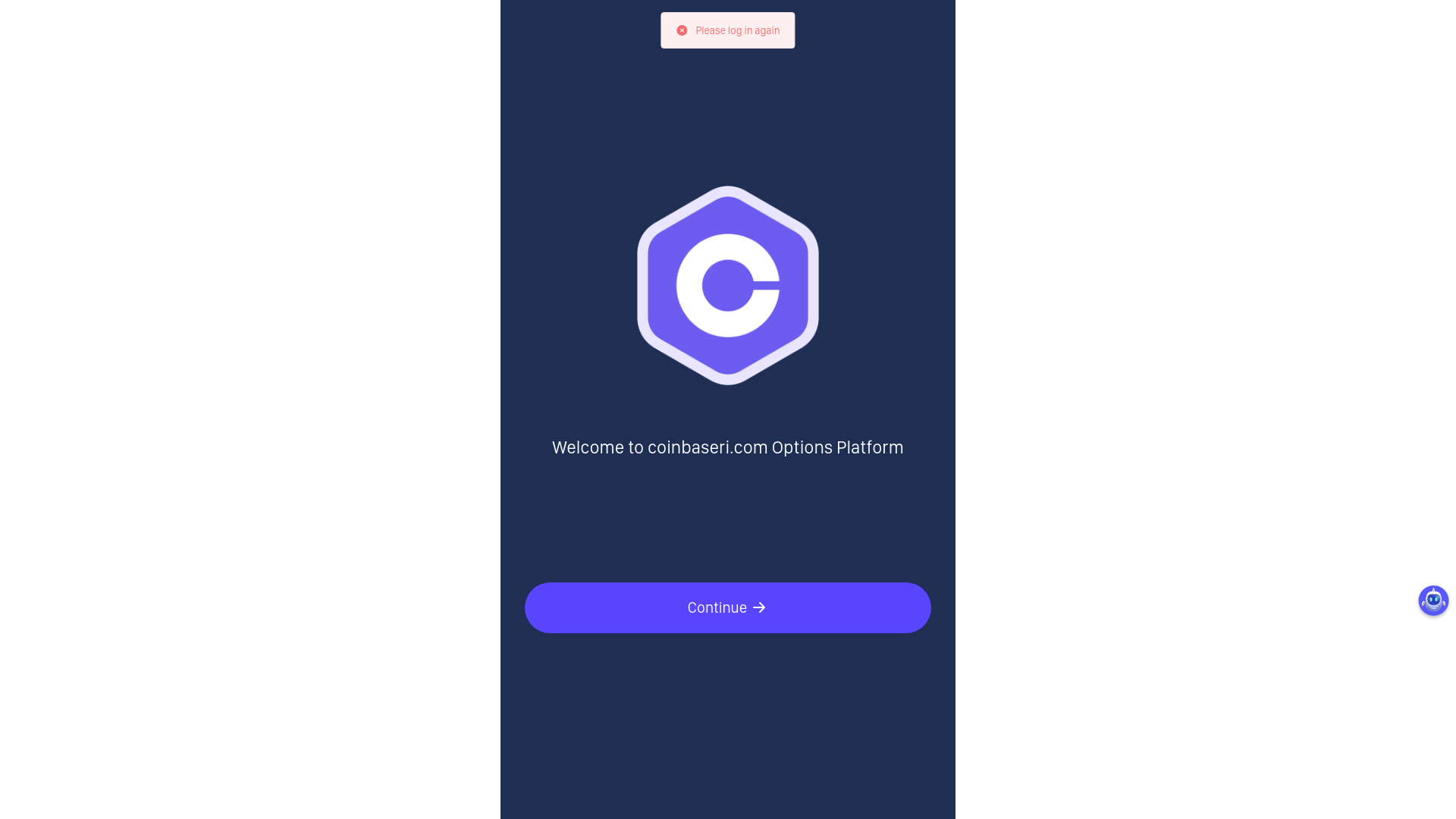 website screenshot of https://coinbaseri.com/