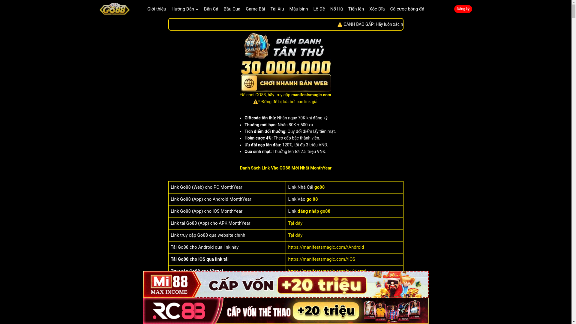 website screenshot of https://go88-c1-t4-manifestsmagic-com.pages.dev/