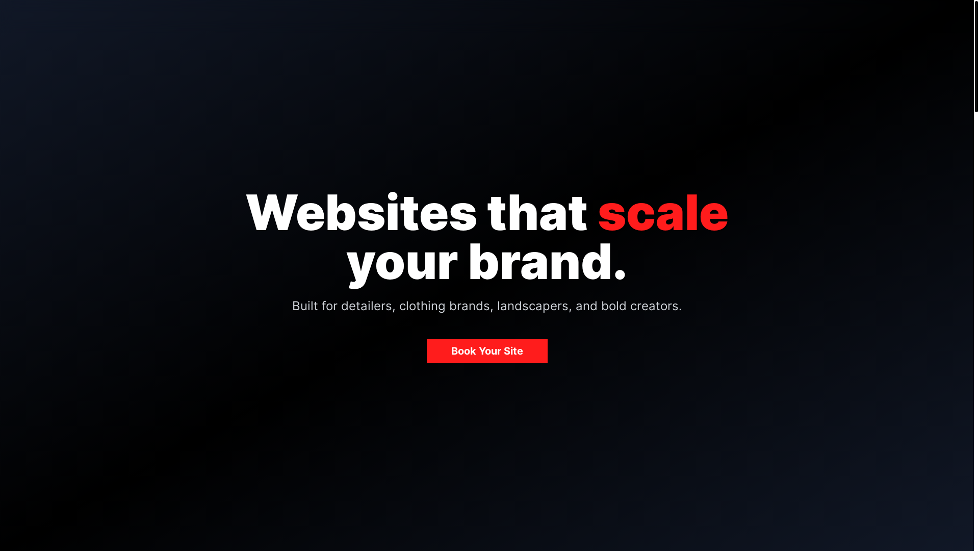 website screenshot of https://studioscales.shop/