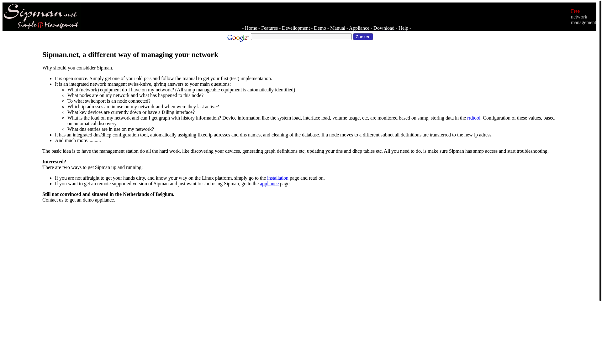 website screenshot of https://home-sipman.pages.dev/