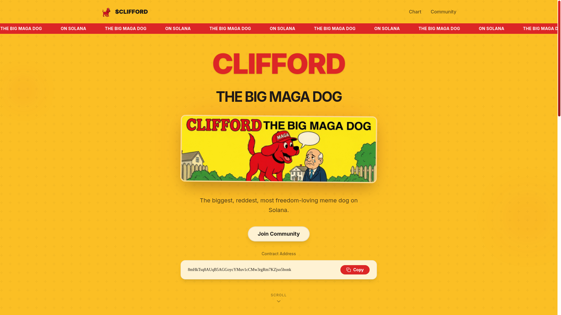 website screenshot of https://cliffordusd1.fun/