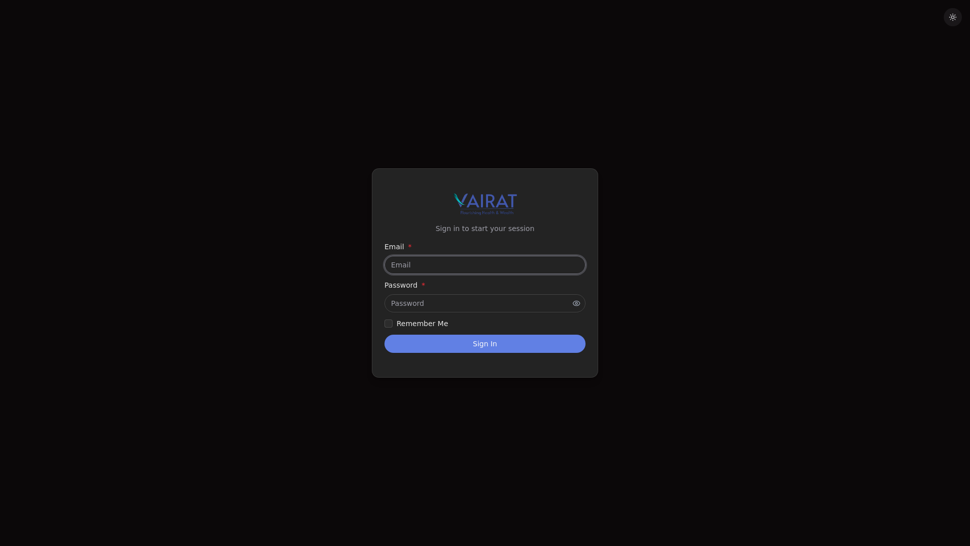 website screenshot of https://vairat-frontend-su.pages.dev/