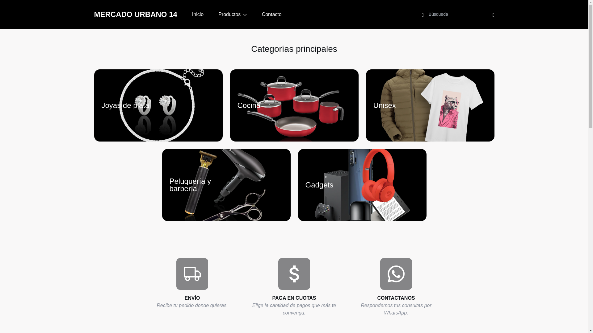 website screenshot of https://mercadourbano14.online/