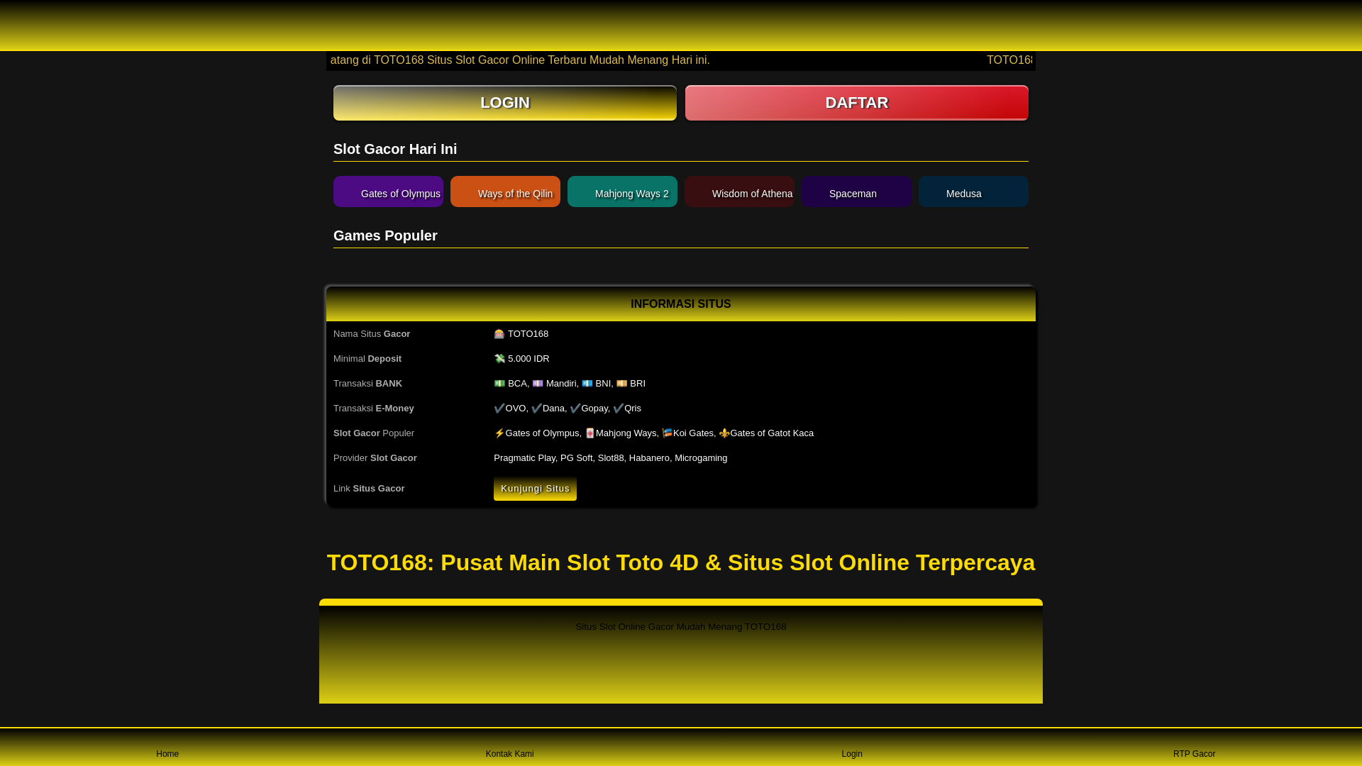 website screenshot of https://movember-toto168.pages.dev/