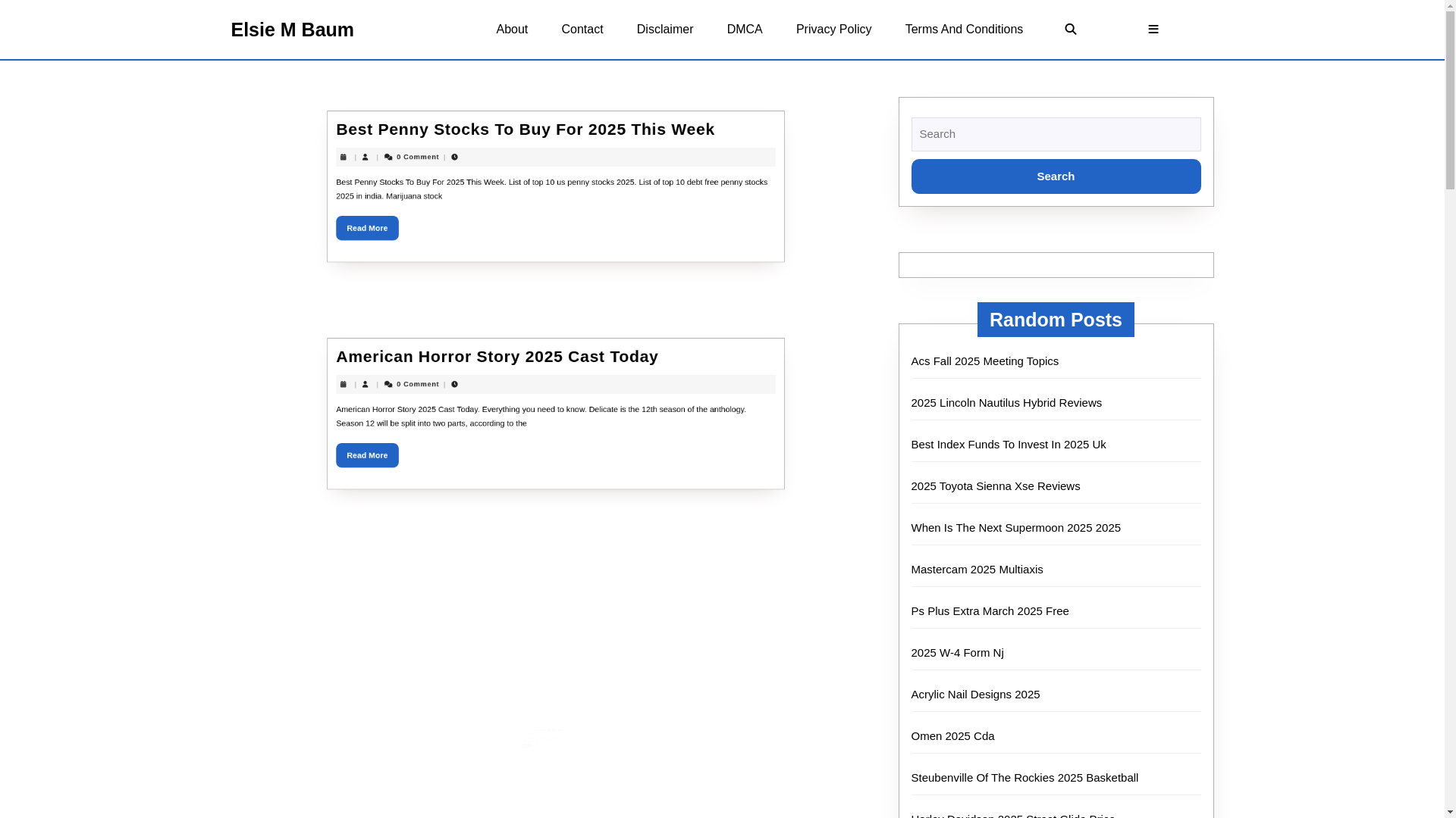 website screenshot of https://elsiembaumk.pages.dev/
