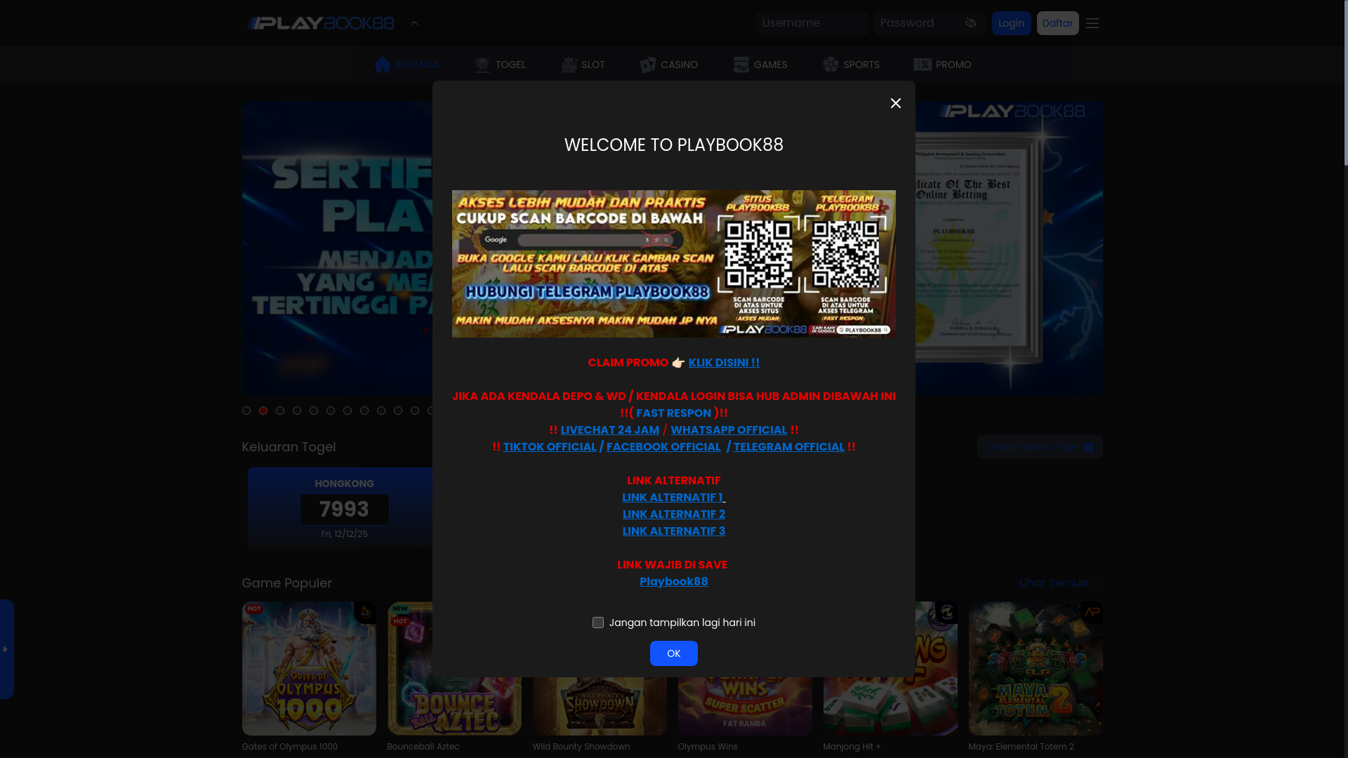 website screenshot of https://playbook-green.xyz/