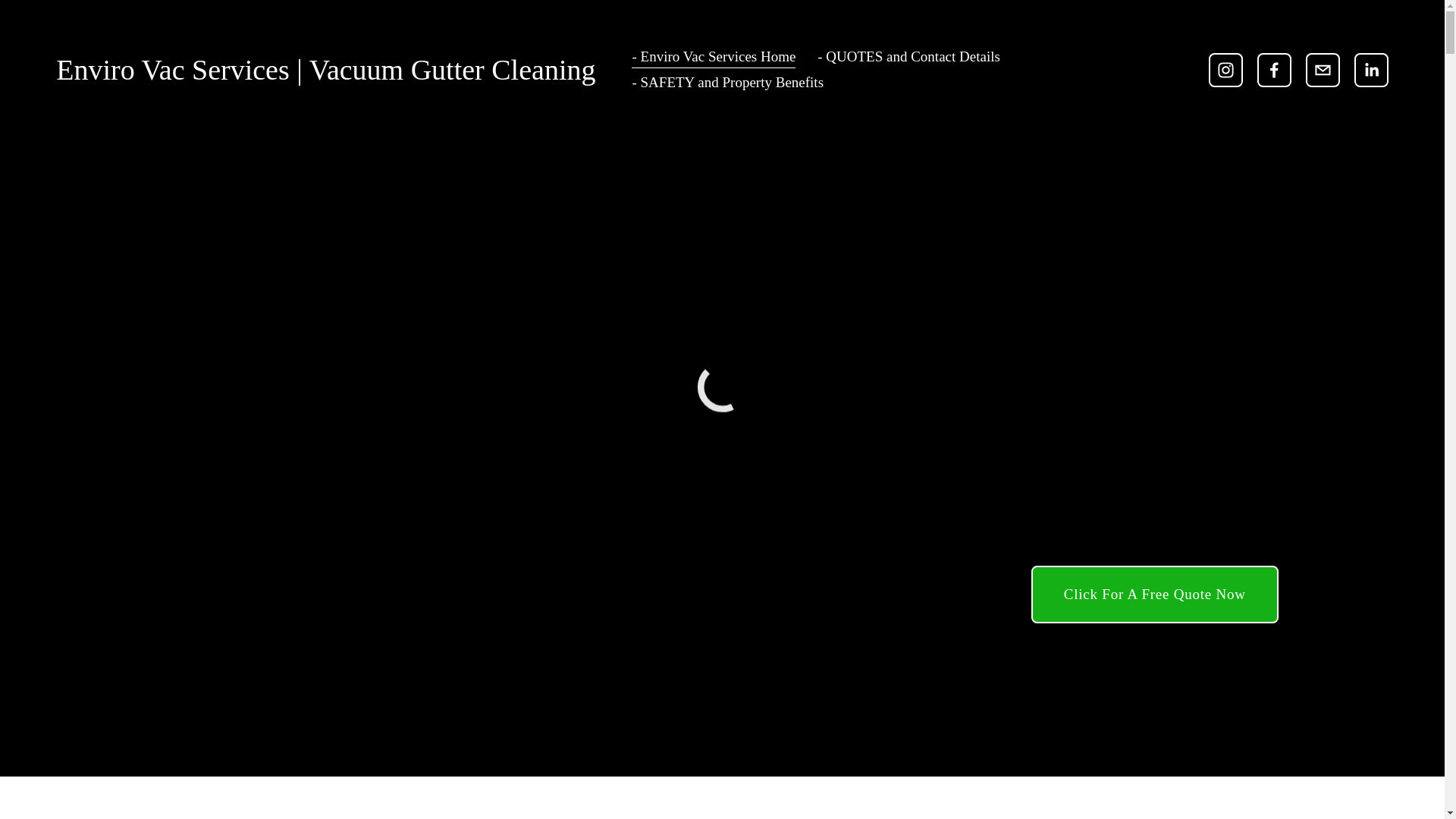 website screenshot of https://envirovac.online/