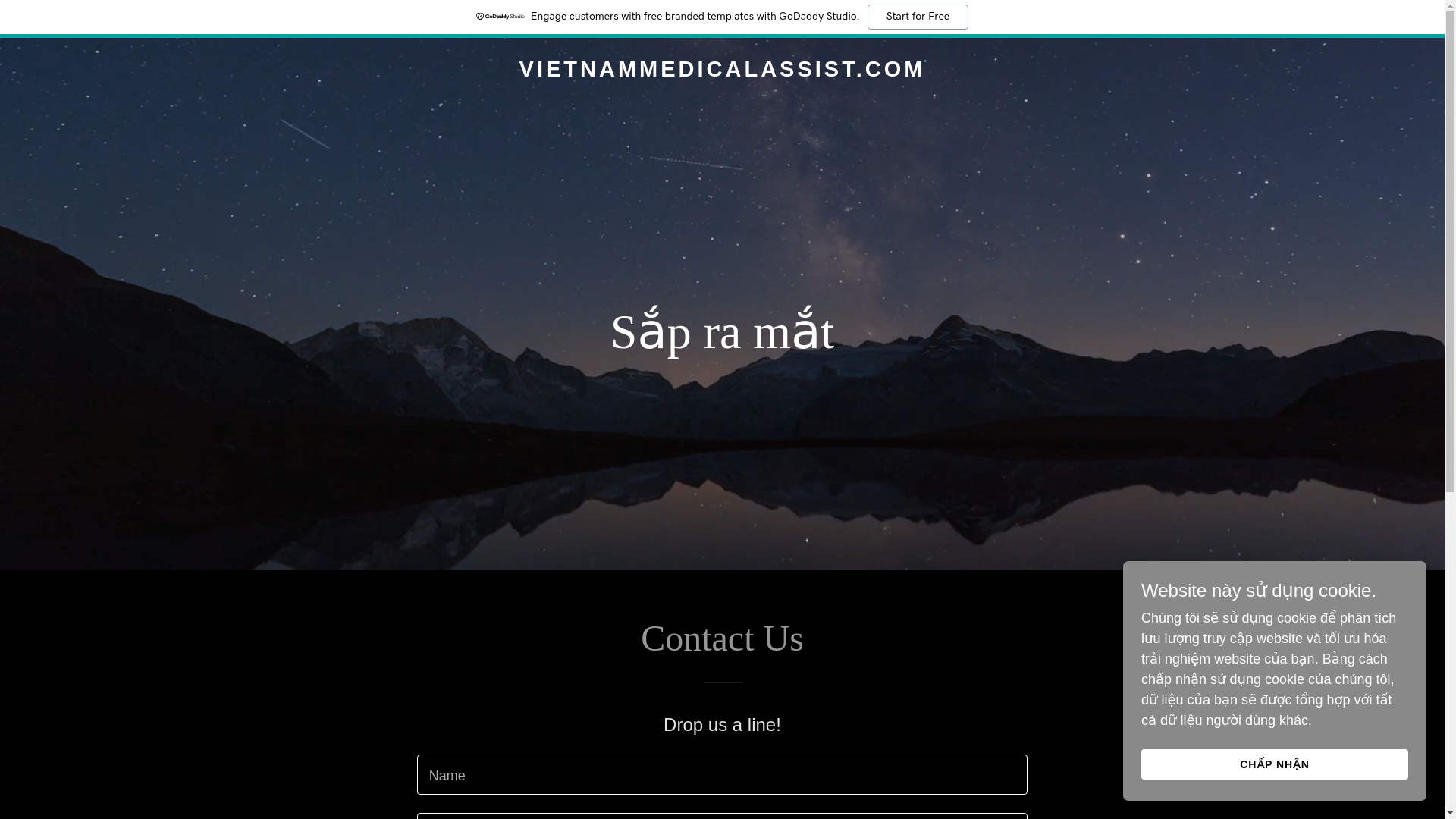 website screenshot of https://vietnammedicalassist.com/