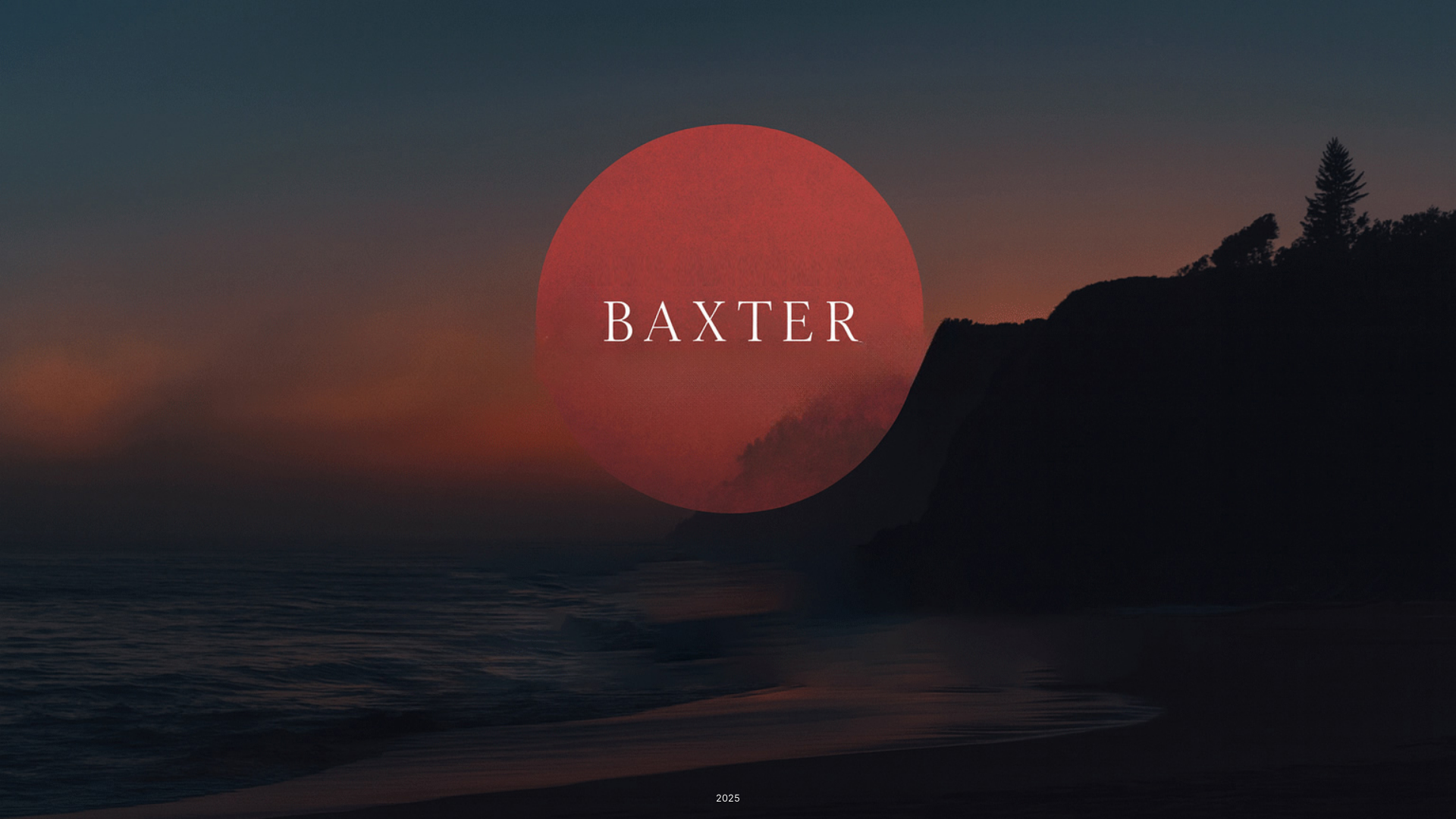 website screenshot of https://baxtersite2.pages.dev/