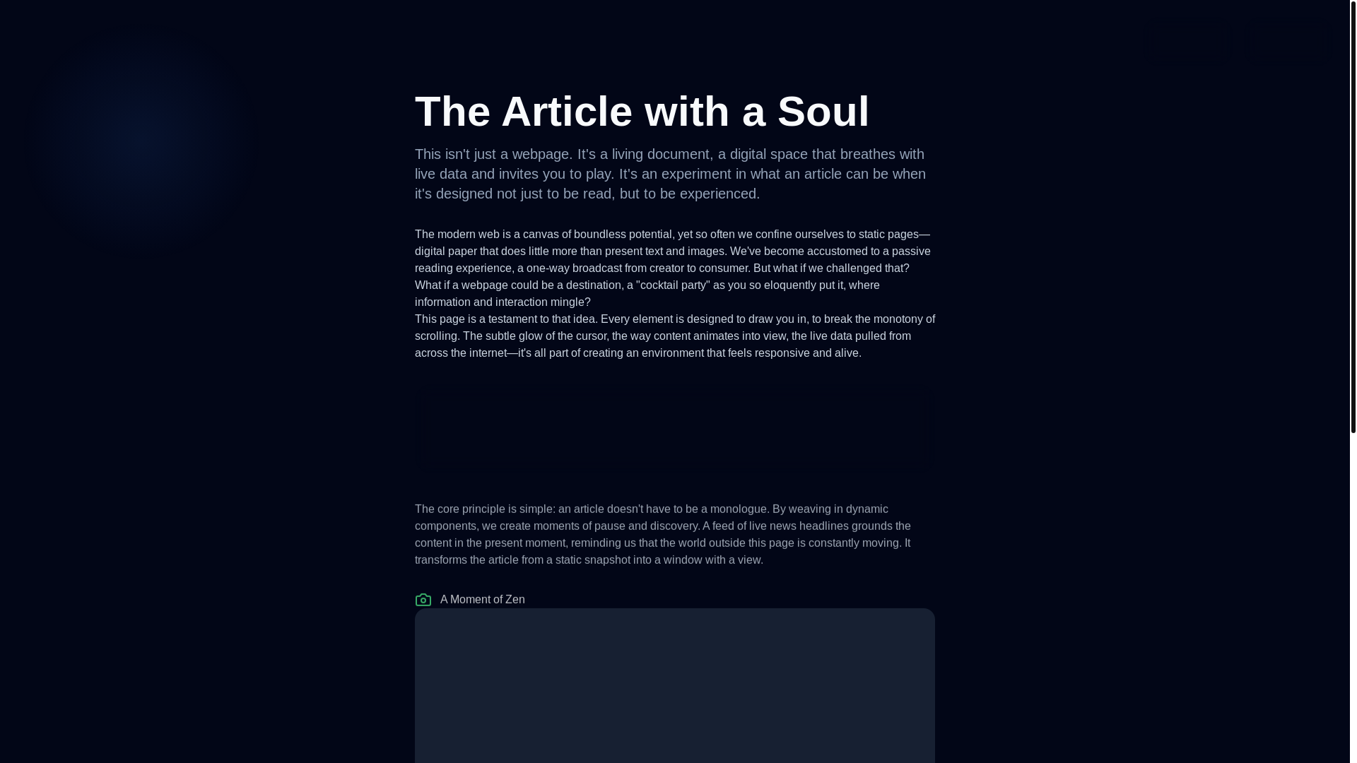 website screenshot of https://living-article.pages.dev/