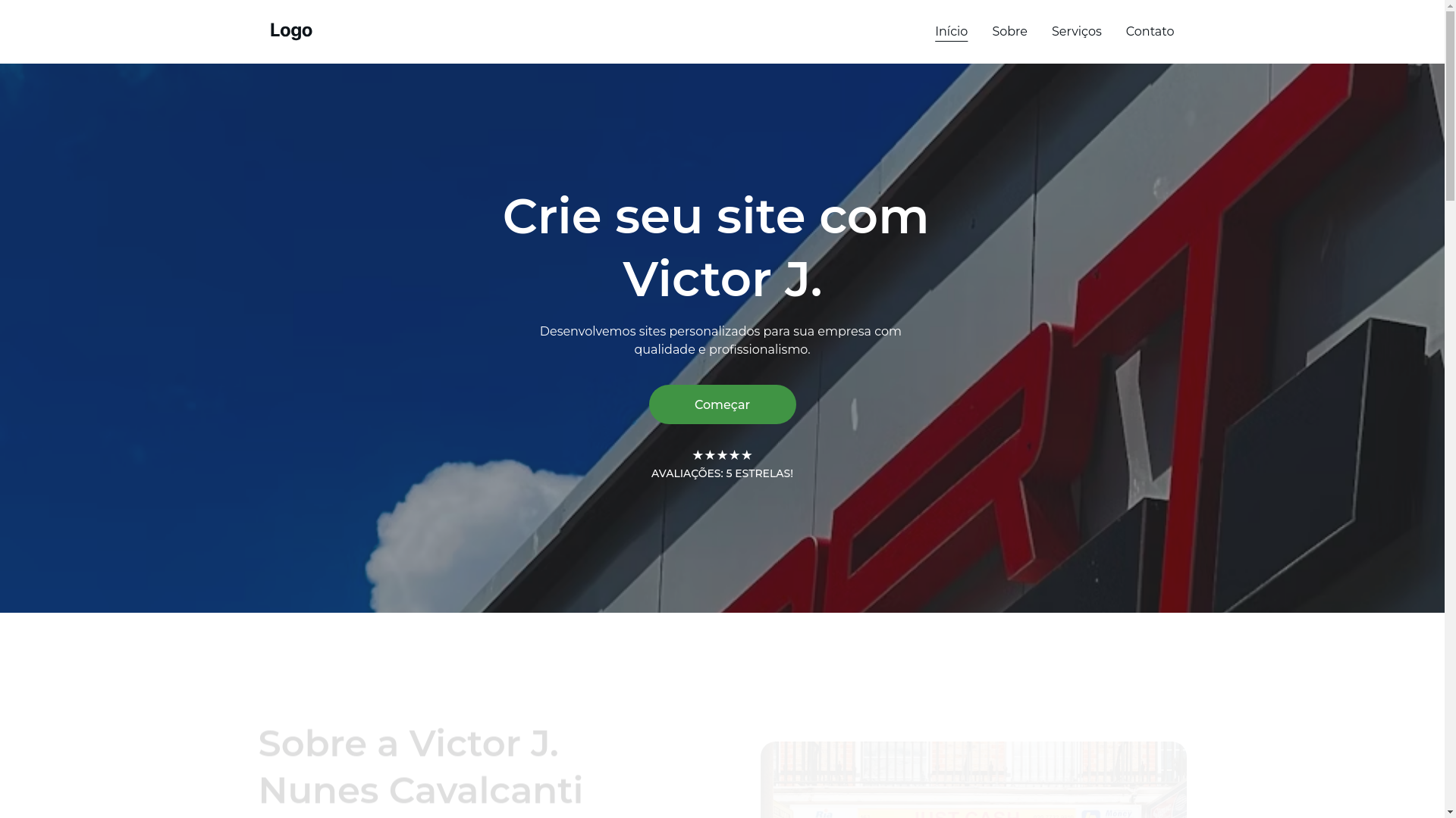 website screenshot of https://victorltda.shop/