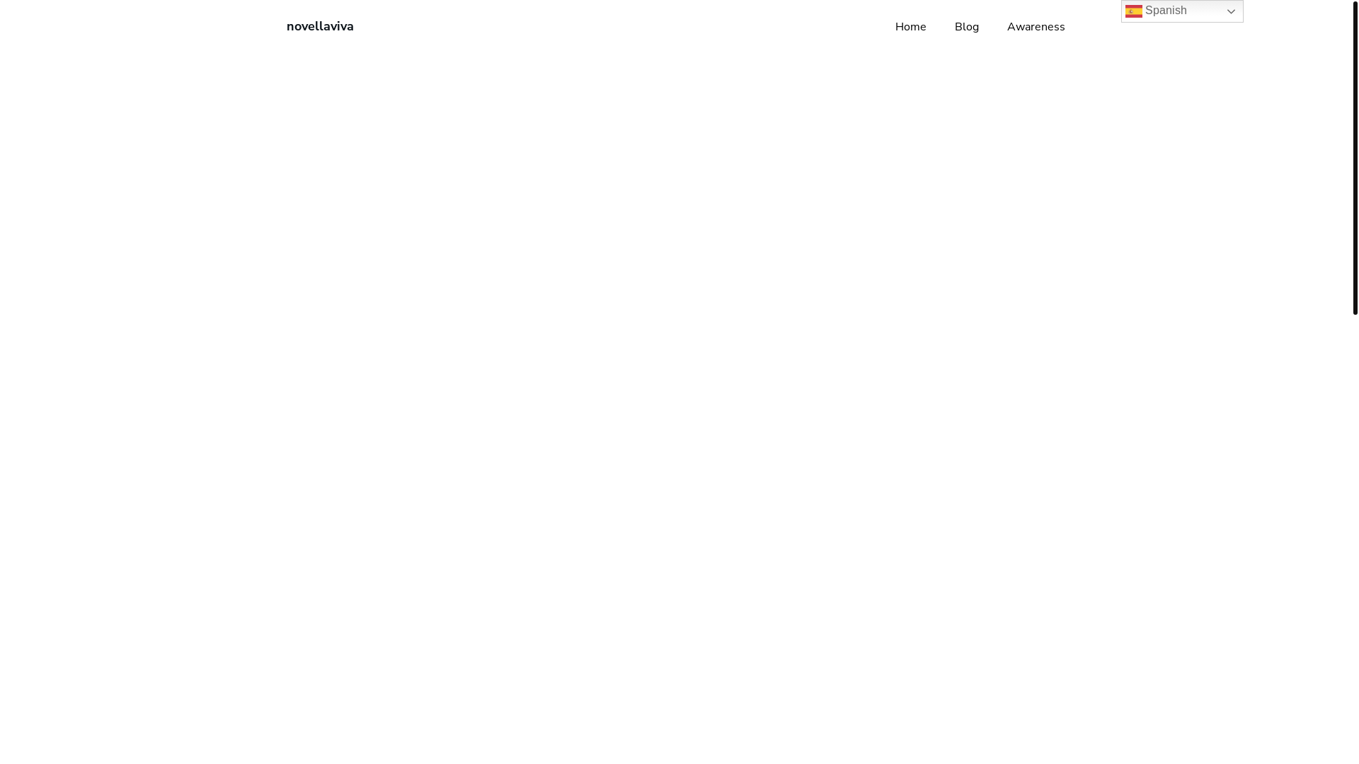 website screenshot of https://novellaviva.com/