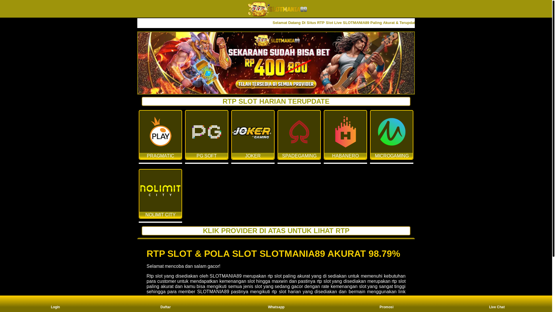 website screenshot of https://rtpv5slotmania89.pages.dev/