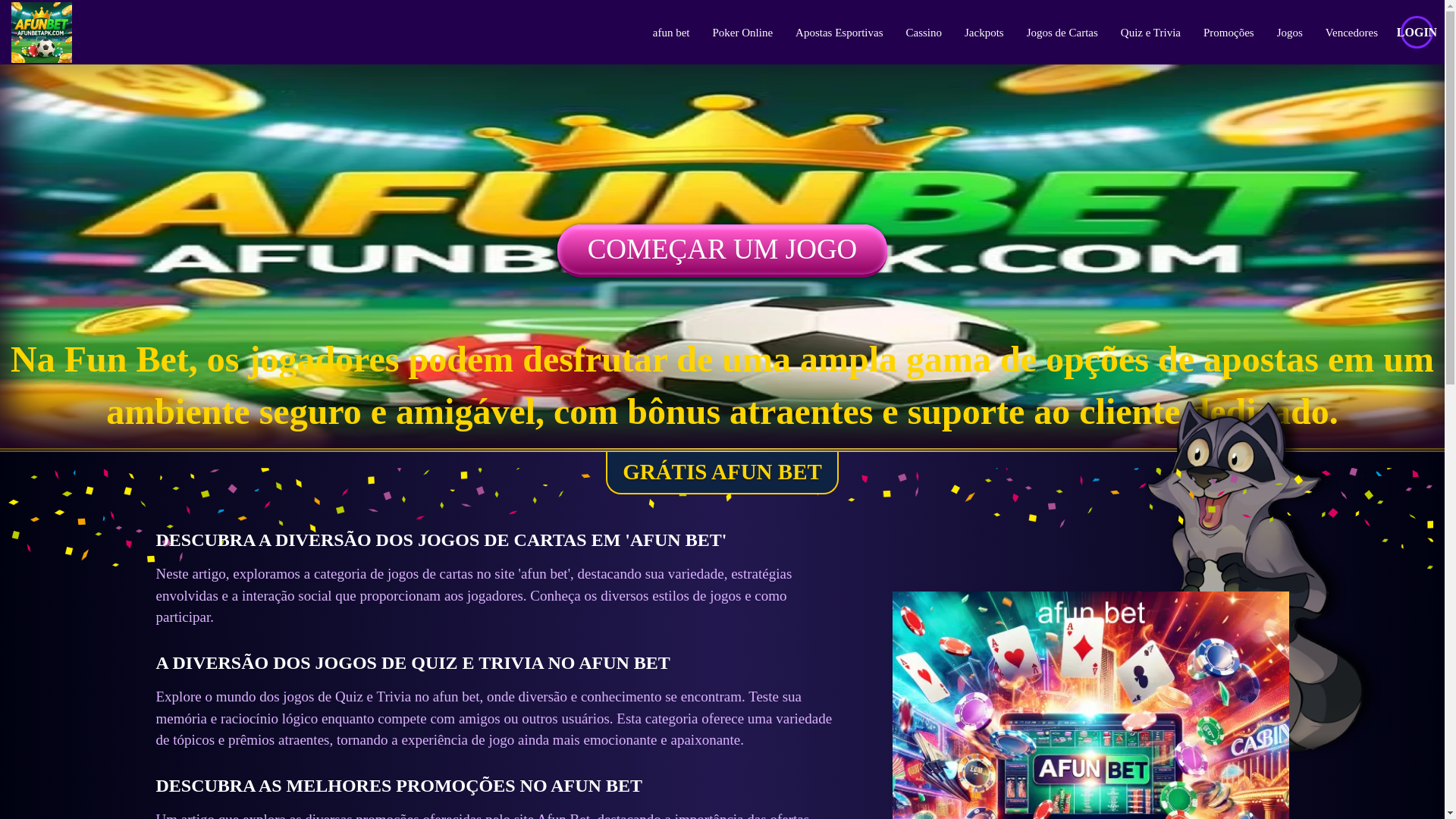 website screenshot of https://afunbetapk.com/