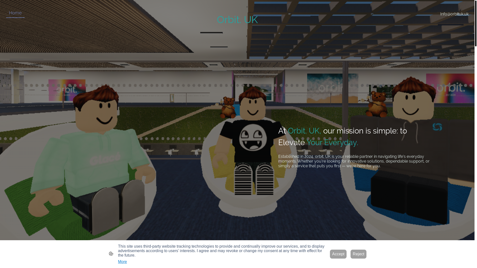 website screenshot of https://orbituk.uk/