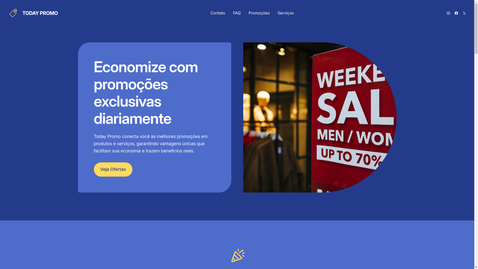 website screenshot of https://todaypromomcs.com/