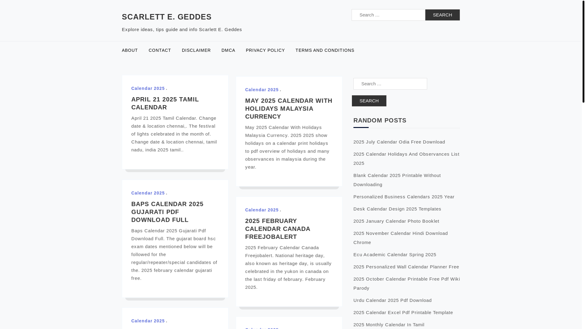website screenshot of https://scarlettegeddes.pages.dev/