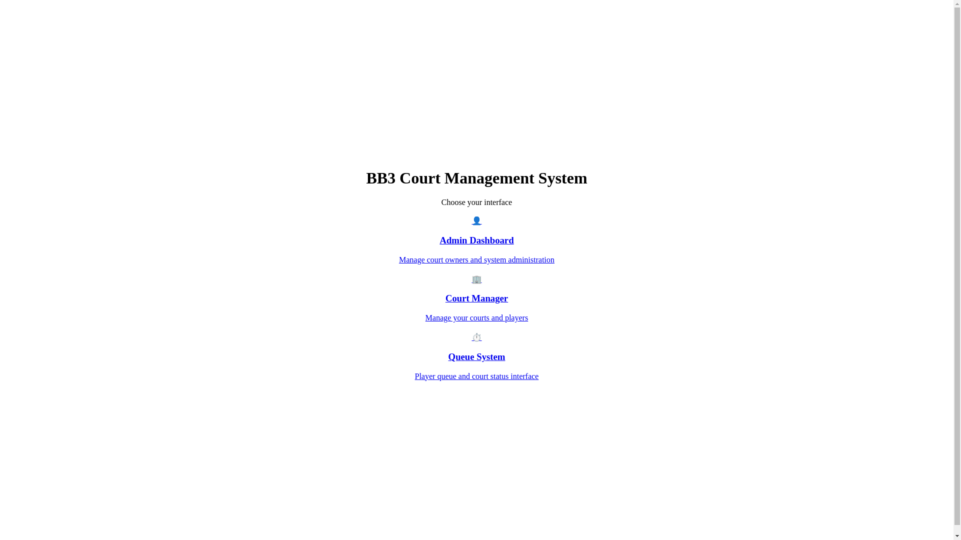 website screenshot of https://court-management.pages.dev/