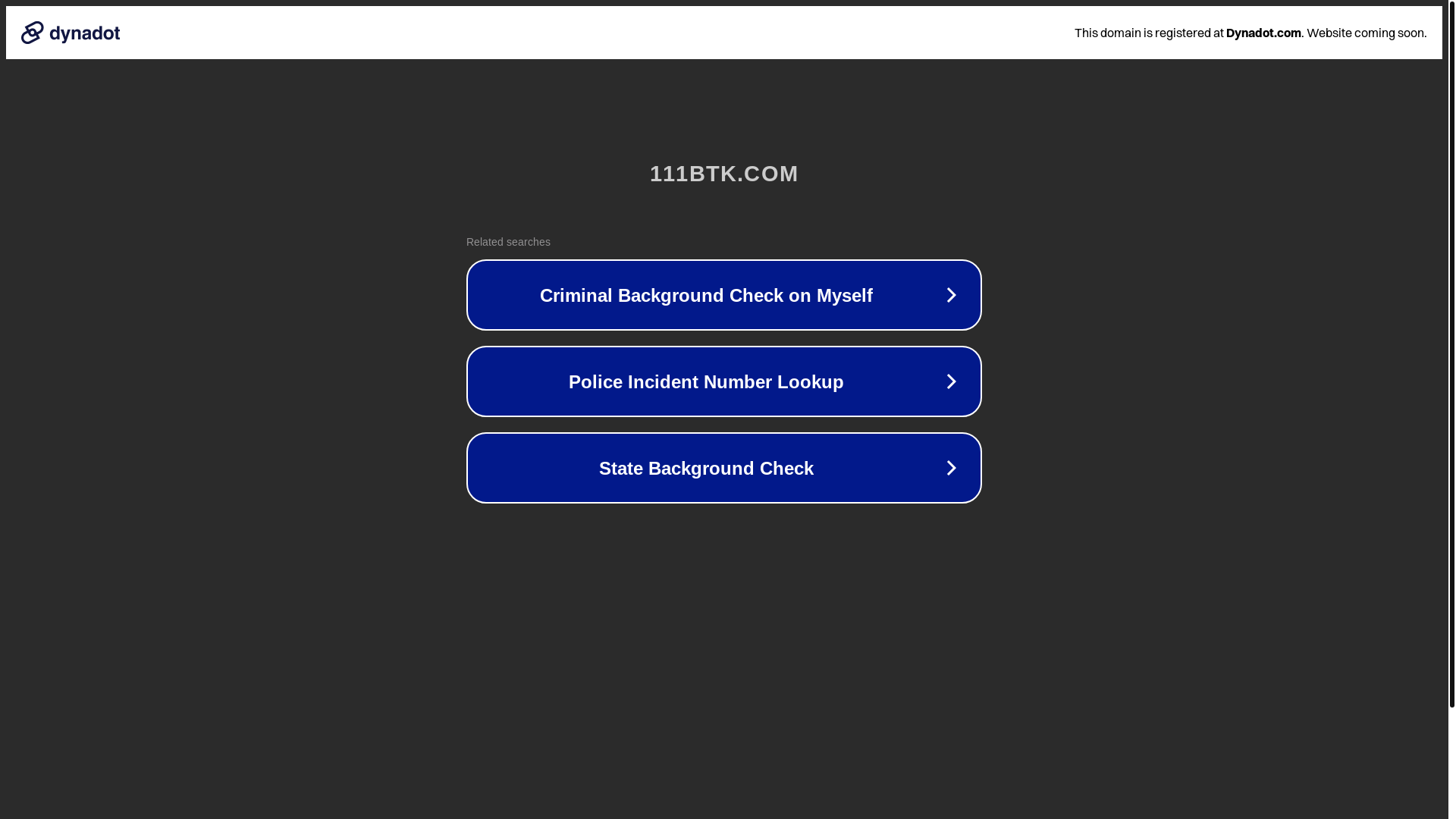website screenshot of https://111btk.com/