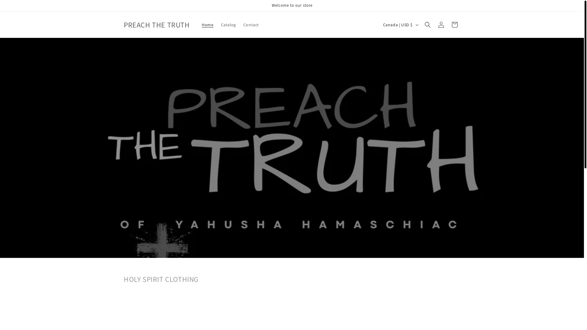 website screenshot of https://preachthetruths.com/