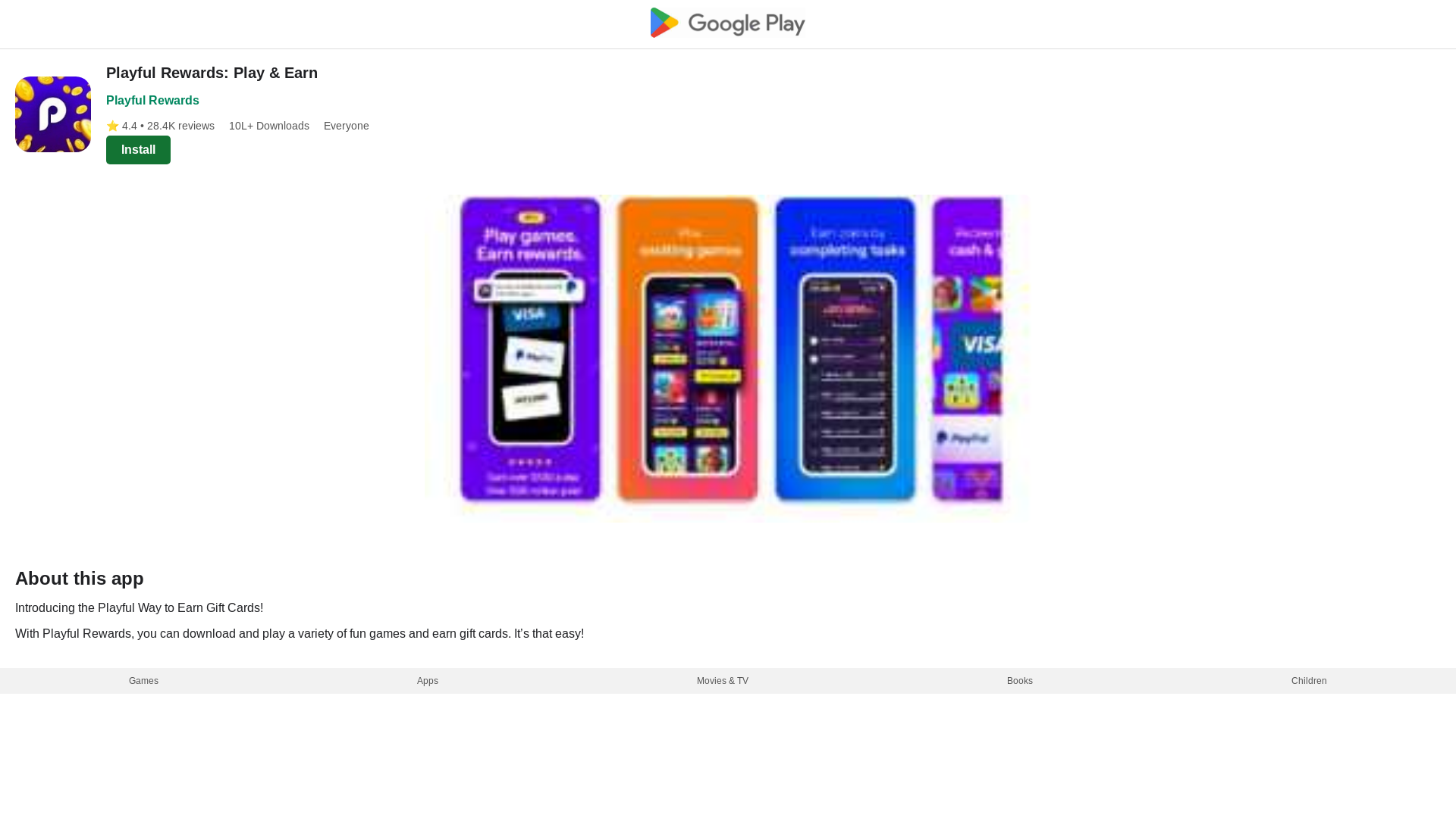 website screenshot of https://playfulandstore.pages.dev/