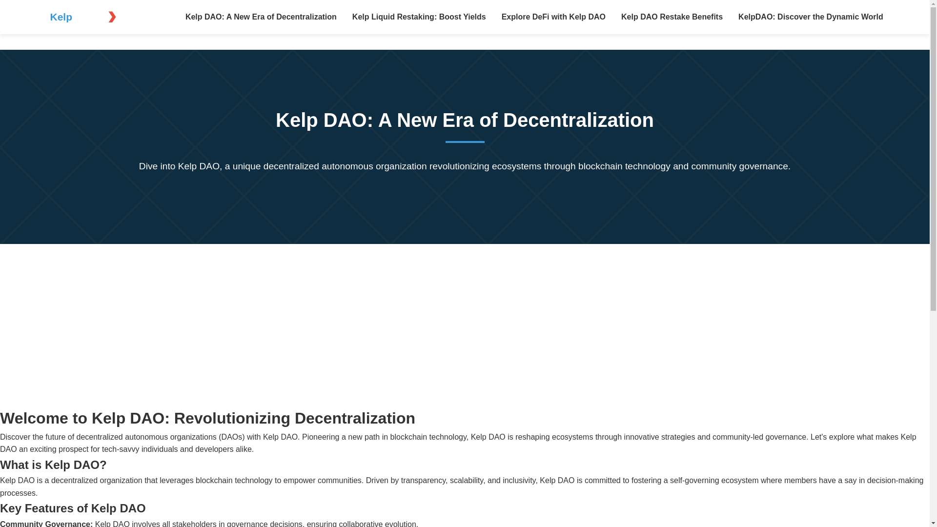 website screenshot of https://ke1pdao.org/