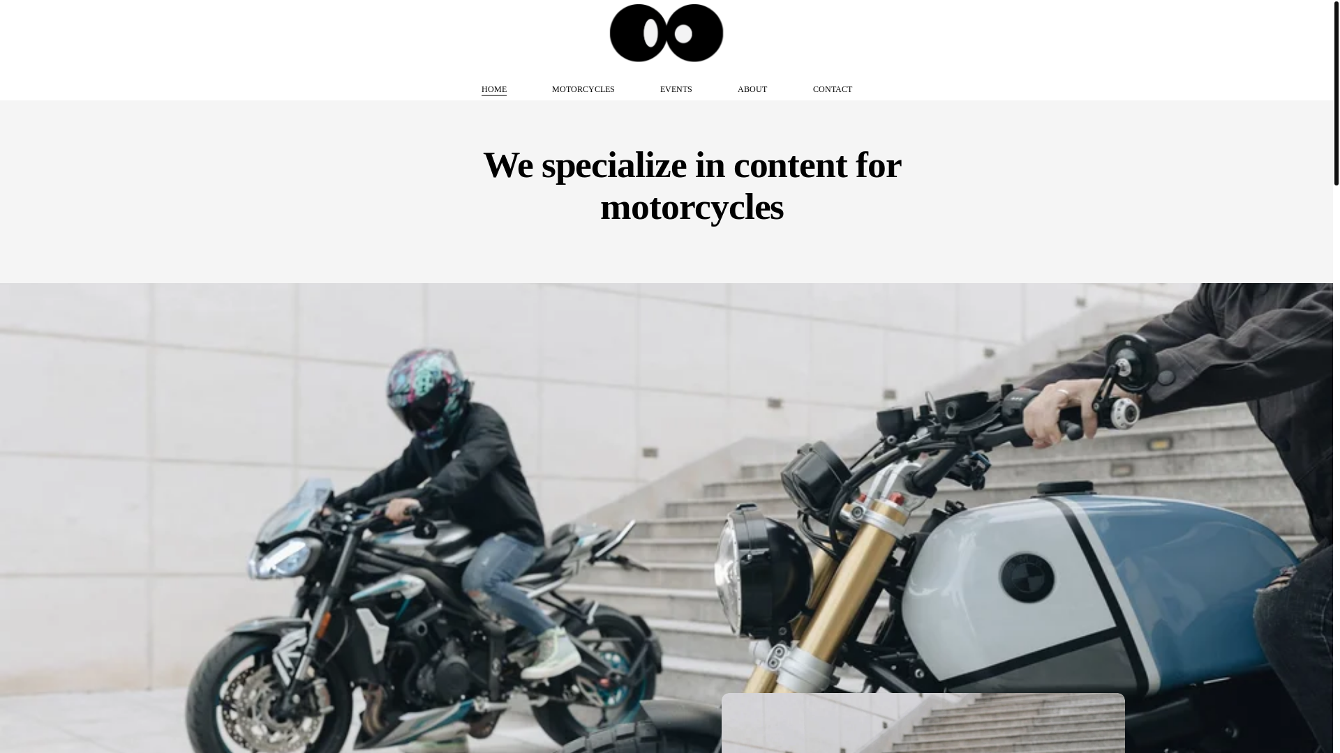 website screenshot of https://loom-creative.com/