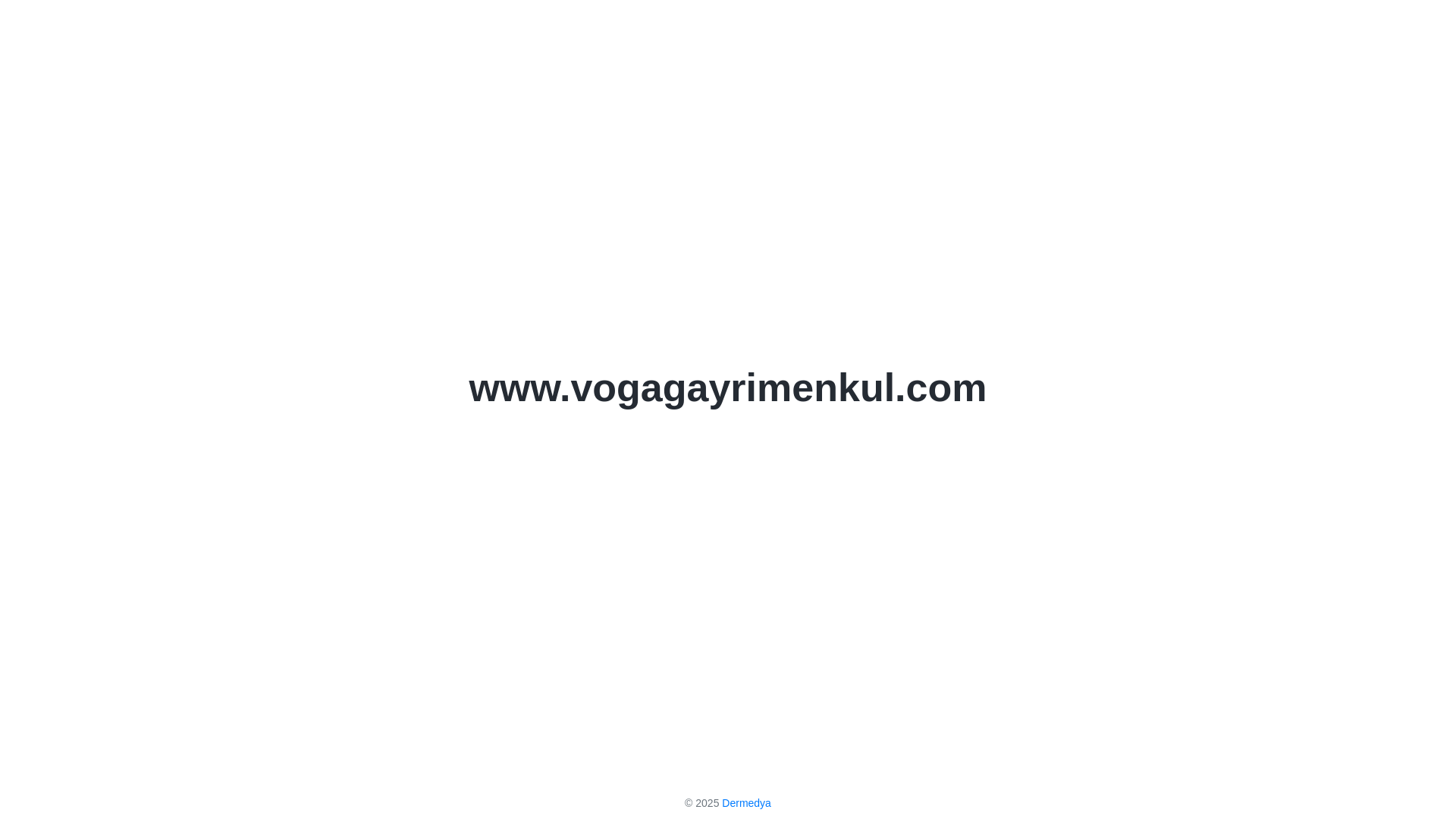 website screenshot of https://vogagayrimenkul.com/