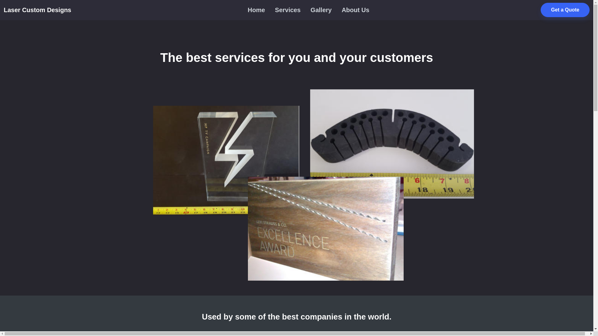 website screenshot of https://lasercut.pages.dev/