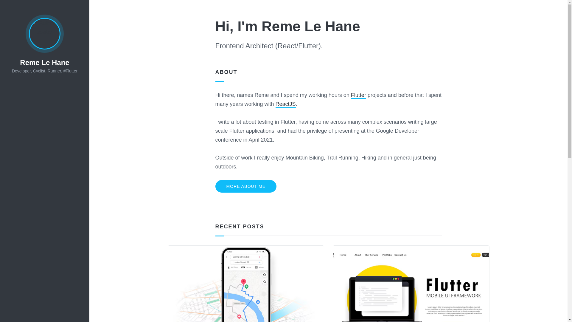 website screenshot of https://remelehane.pages.dev/