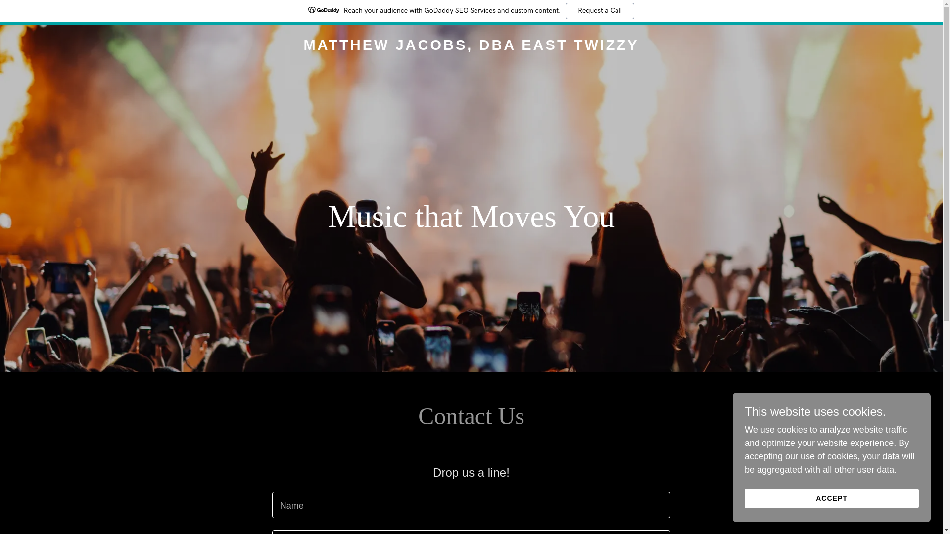 website screenshot of https://easttwizzy.com/