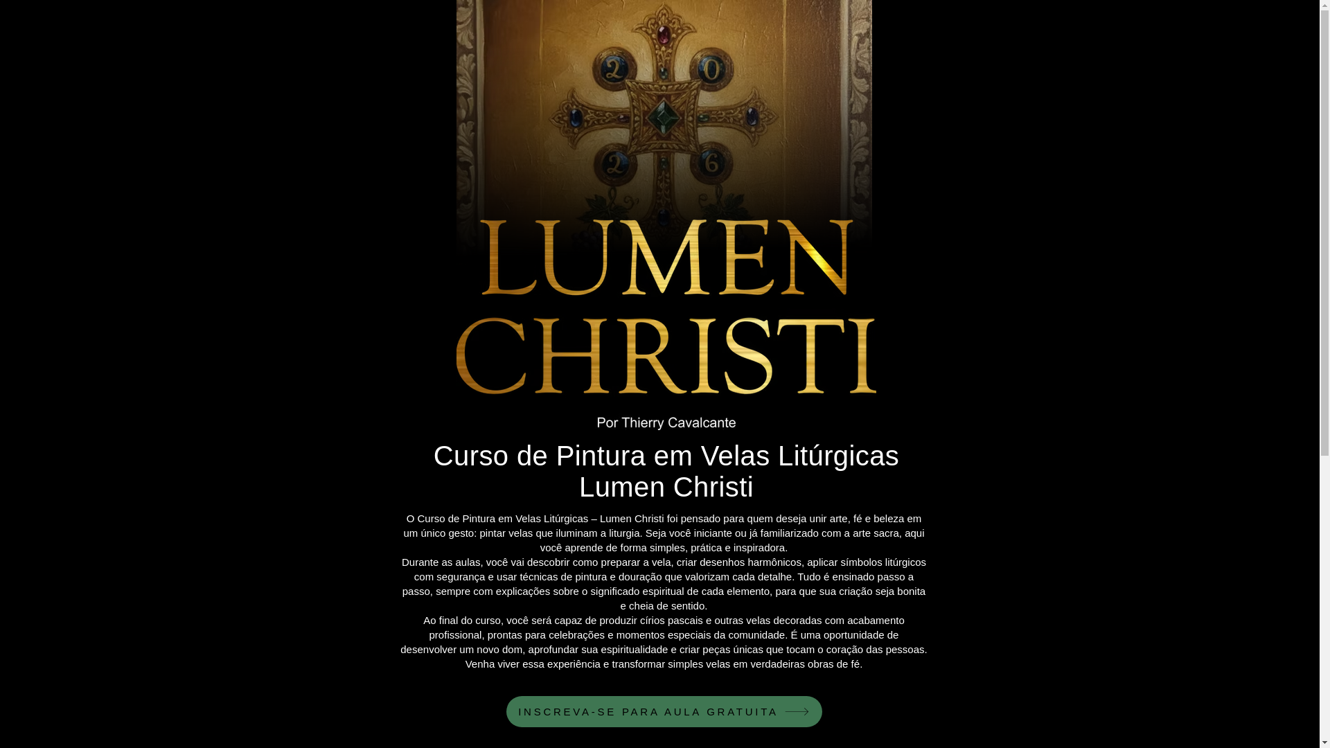 website screenshot of https://thierryartesacra.online/