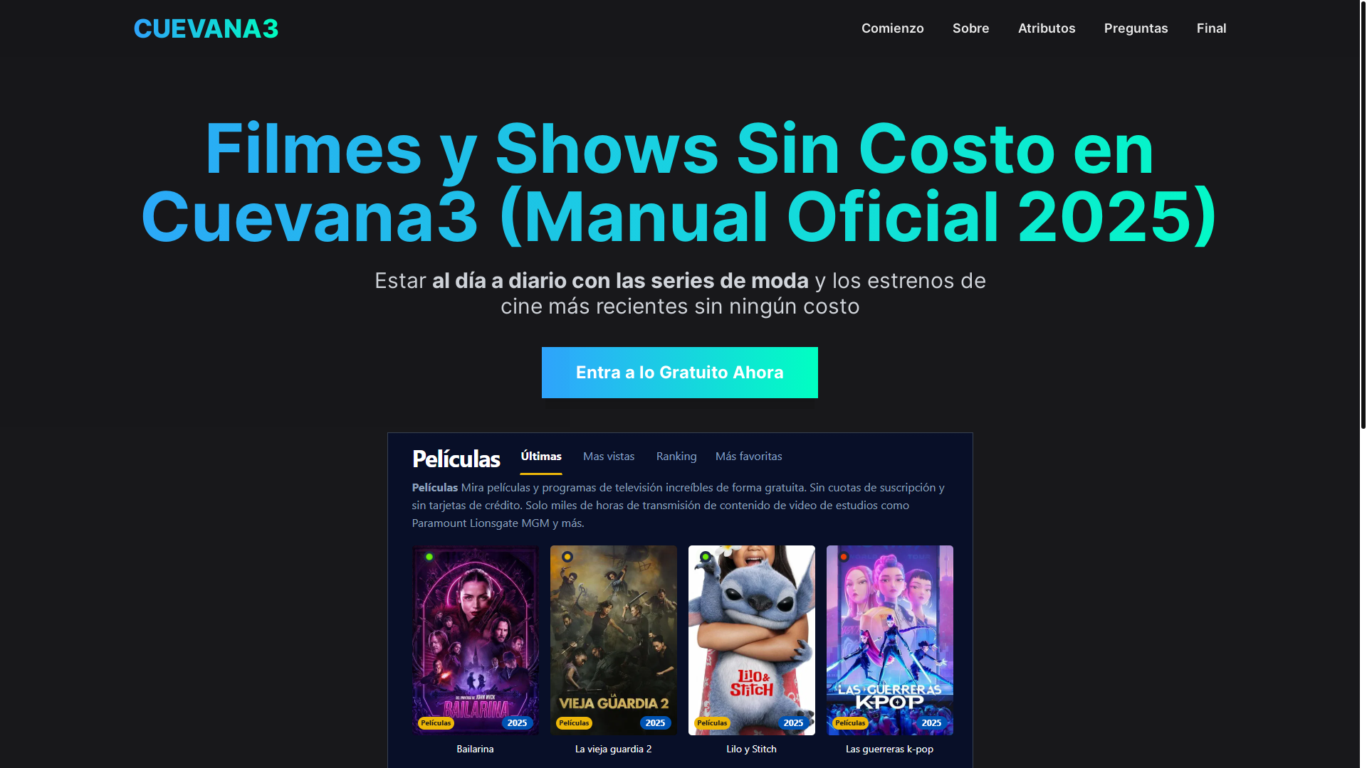 website screenshot of https://cuevana3-1ype.pages.dev/