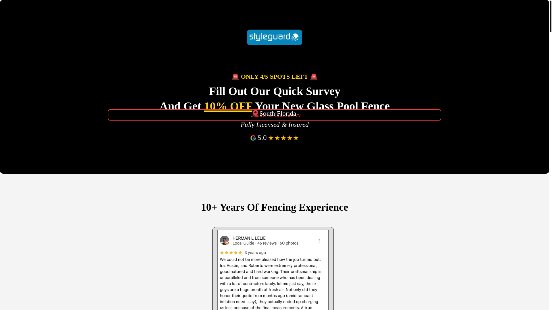 website screenshot of https://sidexslidingdecking.store/