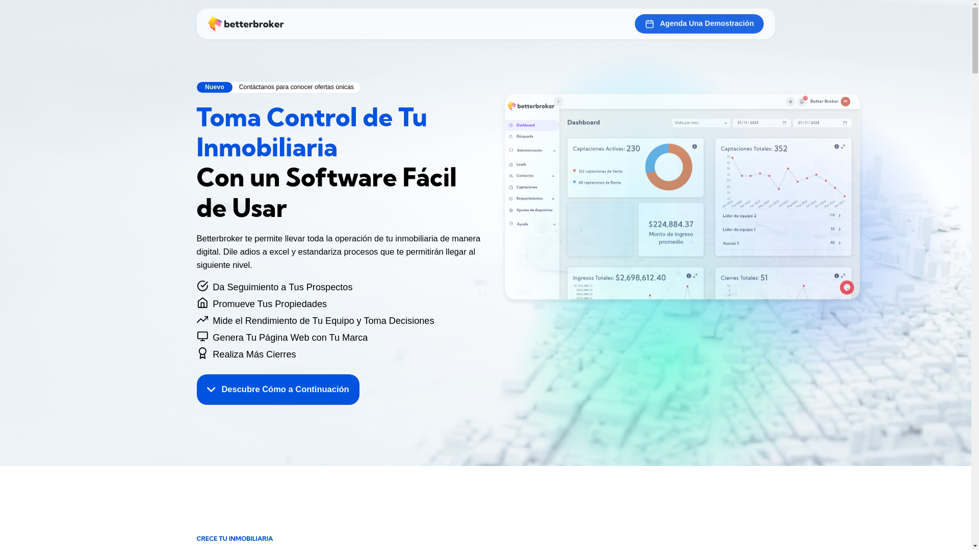 website screenshot of https://betterbroker-landing.pages.dev/