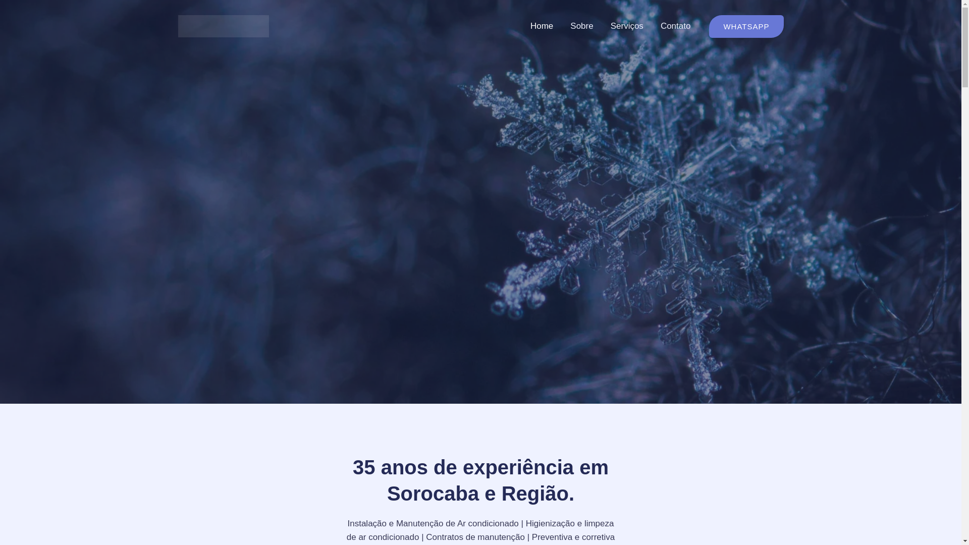 website screenshot of https://refrilarsorocaba.com.br/