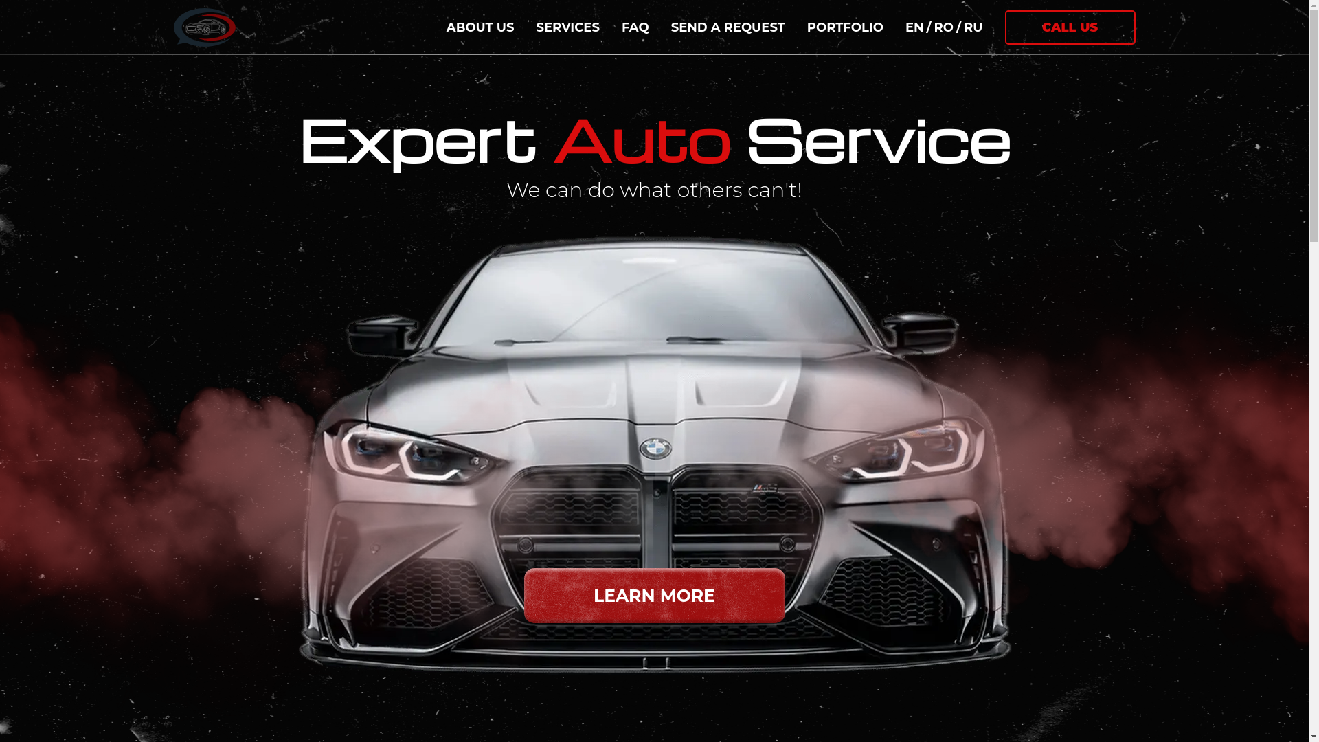 website screenshot of https://expertautoservice.ro/