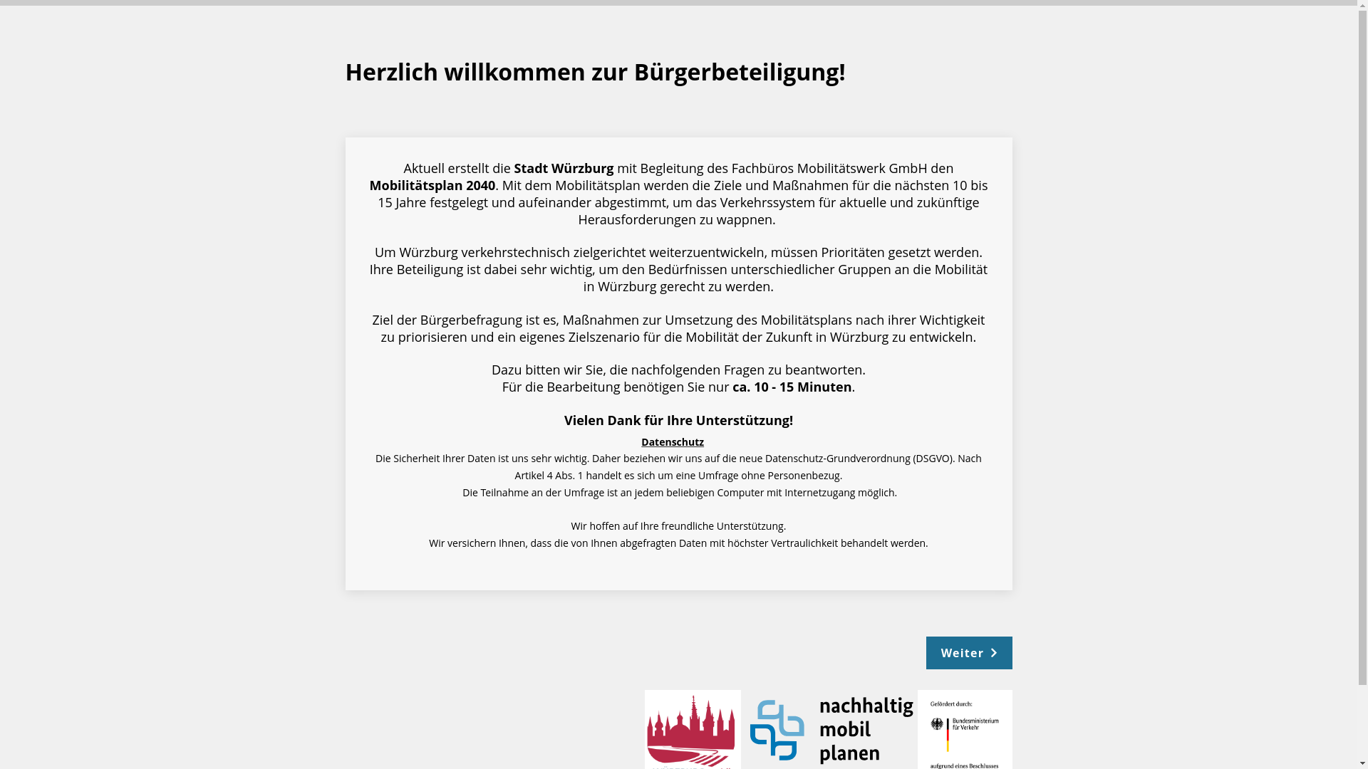 website screenshot of https://mitmachen-mobiplan2040.de/