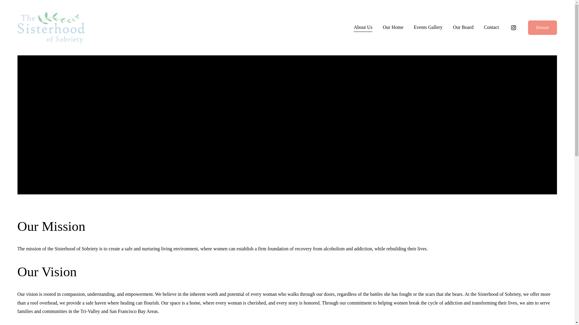 website screenshot of https://thesisterhoodofsobriety.org/