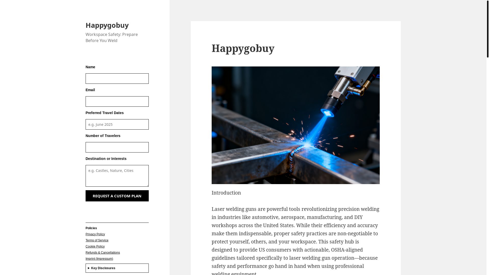 website screenshot of https://happygobuy.store/